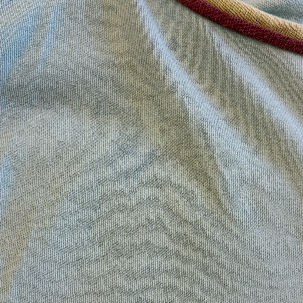 We The Free Light Blue Star Long Sleeve Tee - Picture 4 of 6